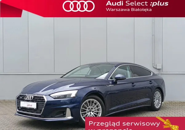 mazowieckie Audi A5 cena 209900 przebieg: 10747, rok produkcji 2023 z Przasnysz